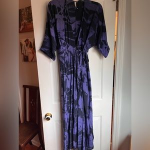 Osei Duro Letsa Wrap Dress Rorschach Medium